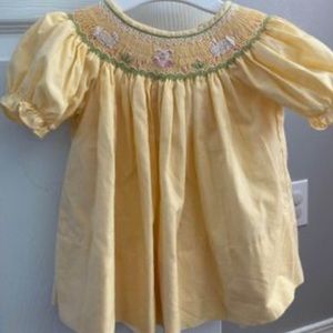 Baby smocked dress 6m